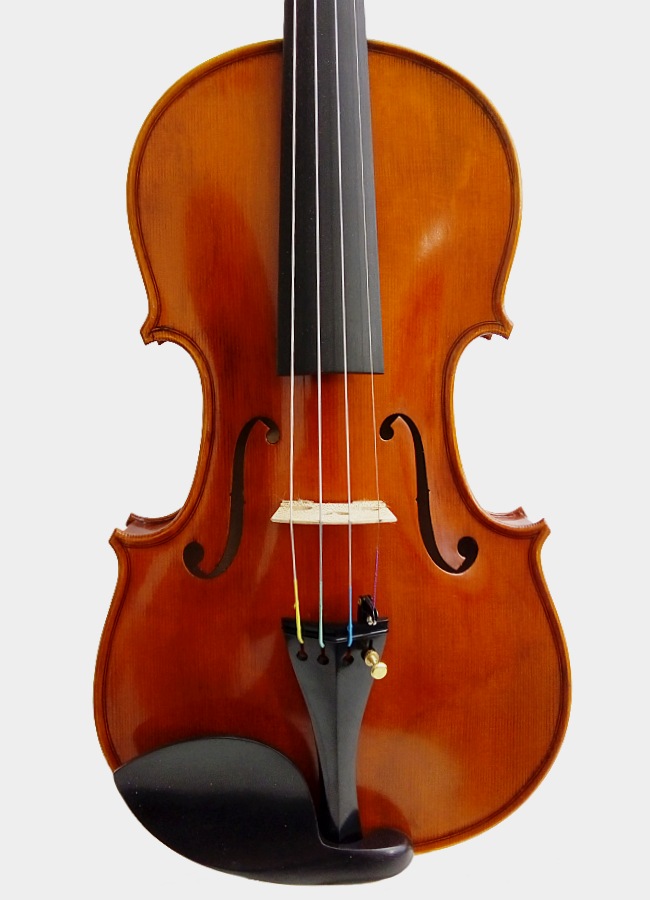 Violon Le Nimbe entier violon rouge acoustique fabriqué main en France acoustique qualité prix